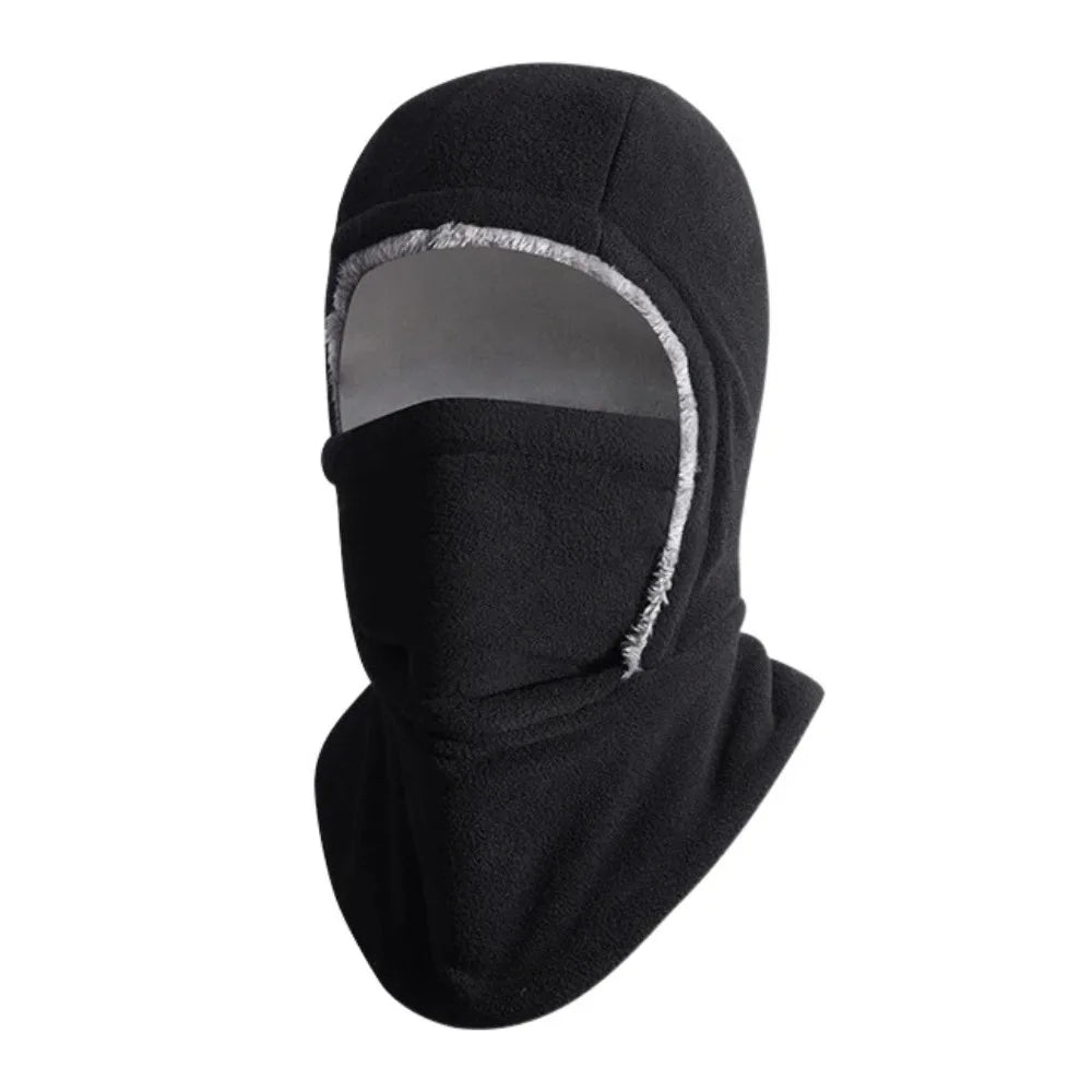 Neck Protection Balaclava Cycling Cap Fleece Thermal Warm Hat Mask Cold-proof Thicken Ski Windproof Cap Winter