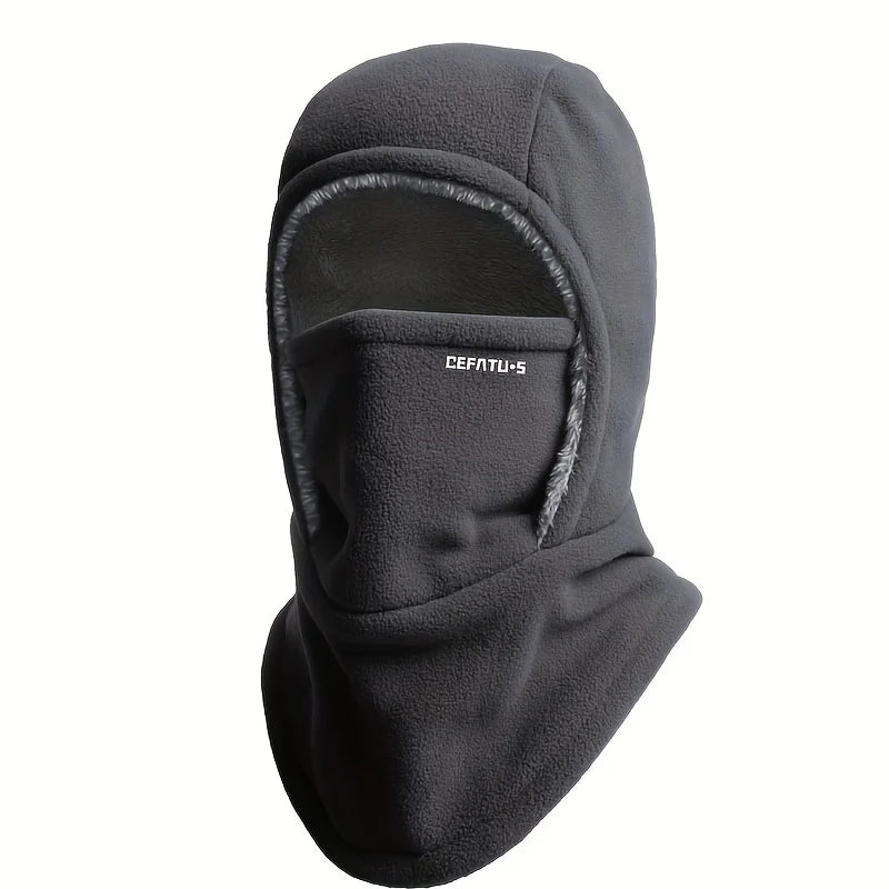 Men's and Women's Winter Warm One-piece Hat Scarf Face Mask and Ear Protection are Suitable for winter Cycling Skiing