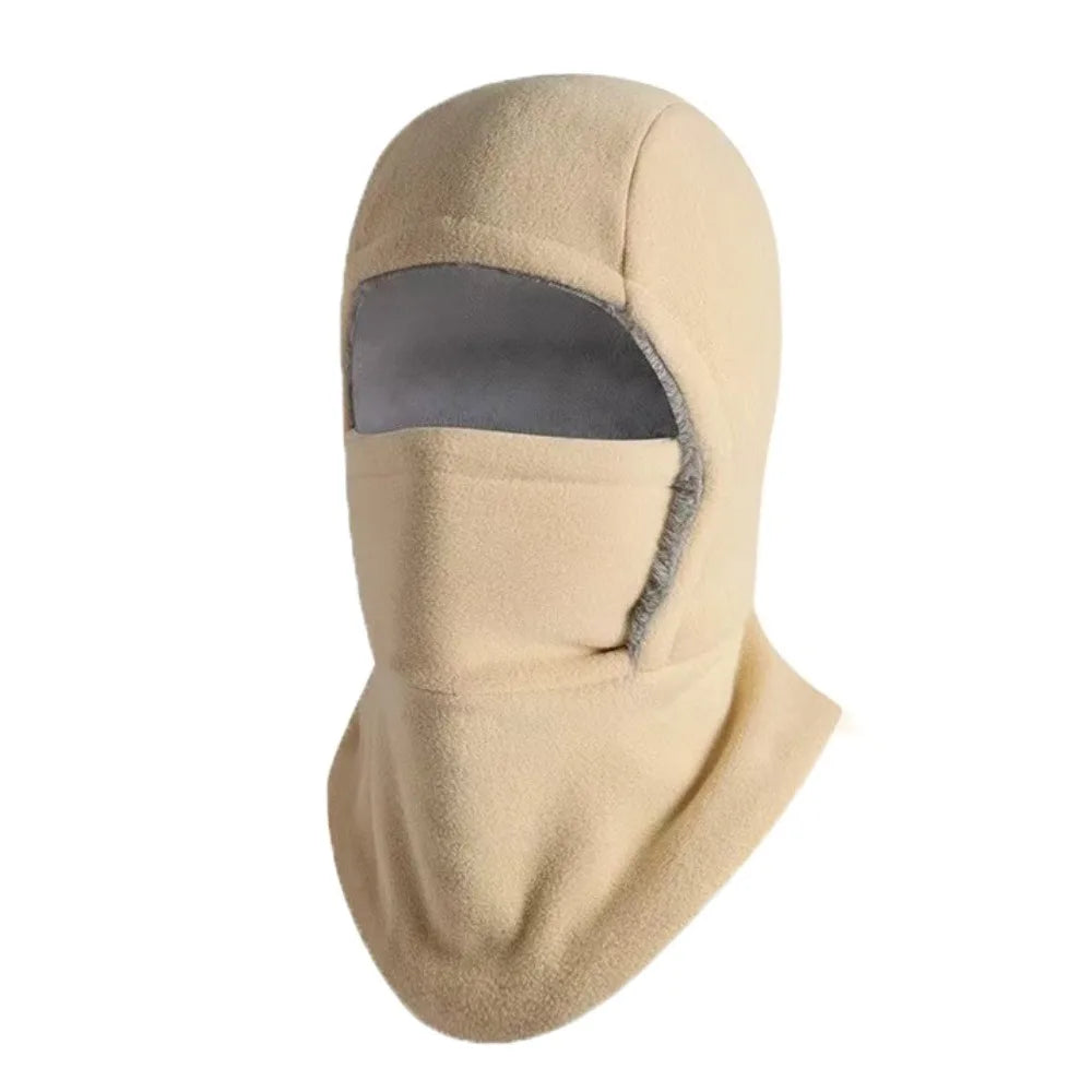Neck Protection Balaclava Cycling Cap Fleece Thermal Warm Hat Mask Cold-proof Thicken Ski Windproof Cap Winter